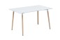 Mesa de jantar NORDIC Branco retangular Mesa de jantar NORDIC Branco retangular