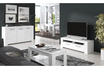 Mesa de centro elevatória MALMO Branco artik ao MELHOR PREÇO