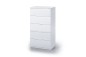 Cómoda de 5 gavetas Artik branco Cómoda de 5 gavetas Artik branco