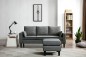 LARIN Chaiselongue Cinzento Reversível LARIN Chaiselongue Cinzento Reversível