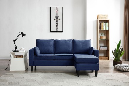 Chaiselongue LARIN Azul Reversible