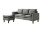 Chaiselongue LARIN Gris Reversible Chaiselongue LARIN Gris Reversible
