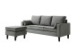 Chaiselongue LARIN Gris Reversible