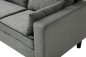 LARIN Chaiselongue Cinzento Reversível LARIN Chaiselongue Cinzento Reversível