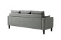 Chaiselongue LARIN Gris Reversible