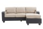 Chaiselongue OSLO Beige Claro Reversible