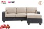 Chaiselongue OSLO Beige Claro Reversible