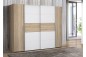 Armario RIO 270x210 Roble y Blanco Armario RIO 270x210 Roble y Blanco