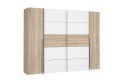 Armario RIO 270x210 Roble y Blanco