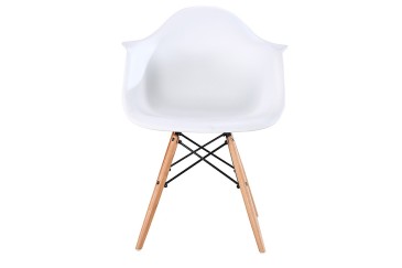 Conjunto de 2 sillas LYS de Diseño en color blanco
