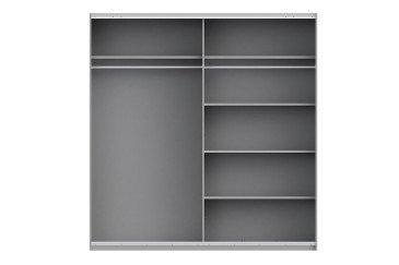 Lote de 3 estantes de 97 x 42 cm en color gris