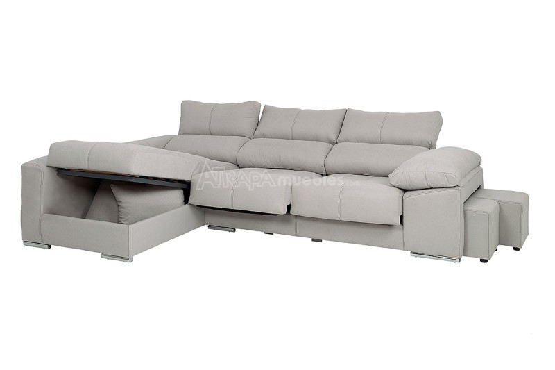 Chaise Longue Esquerda COPI Cinzento Chaise Longue Esquerda COPI Cinzento
