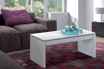 Mesa centro Elevable DRAKO Blanco