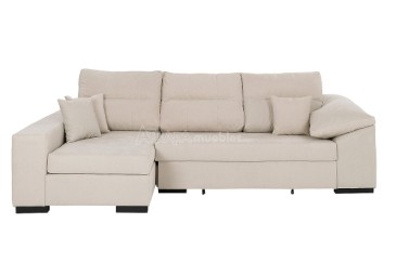 Sofá chaiselonge Cama TOUS Beige al MEJOR PRECIO