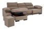 Sofá Chaiselongue Reversible VELA Marrón (Con ARCÓN) Sofá Chaiselongue Reversible VELA Marrón (Con ARCÓN)
