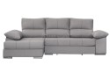 Chaiselongue Cama Izquierda DANIEL Gris