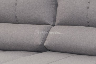 Sofá chaiselonge Cama DANIEL Gris al MEJOR PRECIO