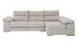 Chaiselongue Derecha GRECIA Gris Claro