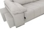 Chaiselongue Derecha GRECIA Gris Claro