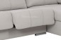 Chaiselongue Derecha GRECIA Gris Claro