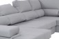 Sofá Chaiselongue Rinconera Derecha ITALIA Gris (Convertible en Cama)