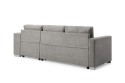 Sofá Chaiselongue Cama MOSCU Gris REVERSIBLE