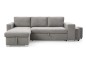 Sofá Chaiselongue Cama MOSCU Gris REVERSIBLE