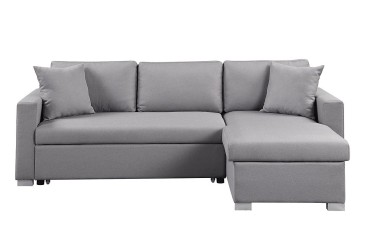 Sofá chaiselonge Cama Gris al MEJOR PRECIO