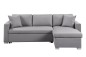 Sofá Chaiselongue Cama LISBOA Gris REVERSIBLE