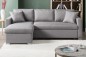 Sofá Chaiselongue Cama LISBOA Gris REVERSIBLE