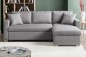 Sofá Chaiselongue Cama LISBOA Gris REVERSIBLE