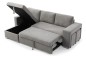 Sofá Chaiselongue Cama MOSCU Gris REVERSIBLE