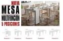 Mesa Consola extensible 4 en 1 ARTIC