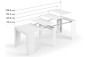 Mesa consola extensível CAMBRIAN 4 em 1 Mesa consola extensível CAMBRIAN 4 em 1