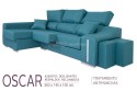 Chaiselongue Izquierda OSCAR Turquesa