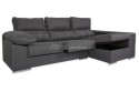 Chaiselongue Derecha SILVER Gris