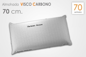 Almohada VISCOELÁSTICA con funda de Carbono de 70 cm