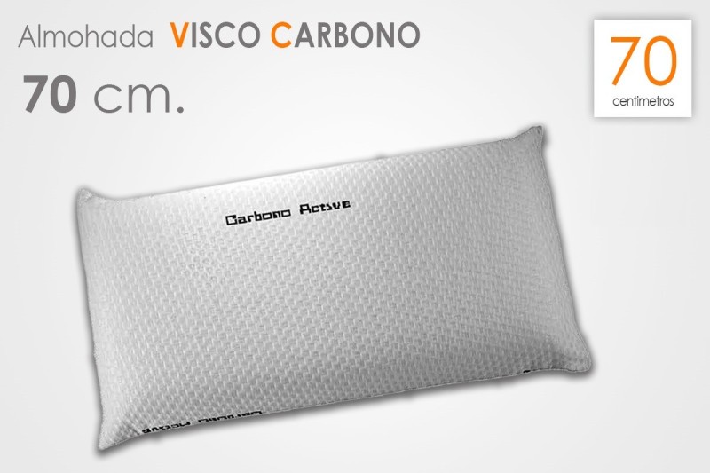 Almohada VISCO CARBONO 70 CM