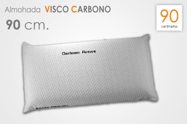 Almohada VISCOELÁSTICA con funda de Carbono de 90 cm