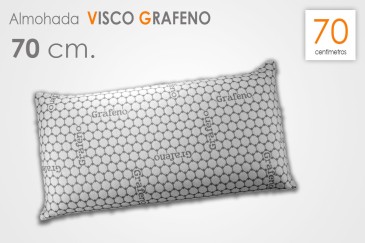 Almohada VISCOELÁSTICA con funda de Grafeno de 70 cm