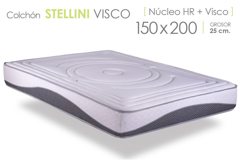 Colchón STELLINI VISCO BS 150x200