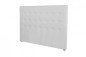 Cabecero de cama CAPITONE PU Blanco 160x115