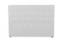 Cabecero de cama CAPITONE PU Blanco 160x115