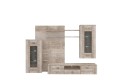Mueble de salón BUFFALO Pino Vintage LEDS