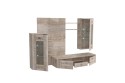 Mueble de salón BUFFALO Pino Vintage LEDS