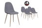 Pack 4 cadeiras IENA Gris 29 € /u.