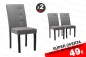 Pack 2 sillas salón BUTTONS BLUE Gris 49€ /u. Pack 2 sillas salón BUTTONS BLUE Gris 49€ /u.