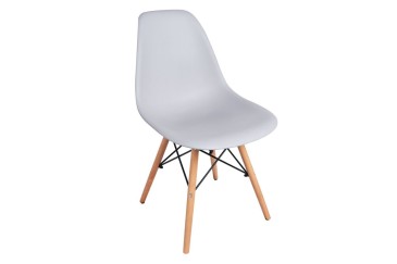 Conjunto de 4 sillas diseño en Color Gris