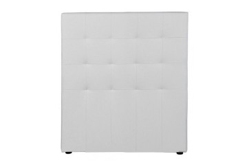 Cabecero de cama CAPITONE PU Blanco 100x115