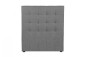 Cabecero de cama CAPITONE Tela Gris 100x115